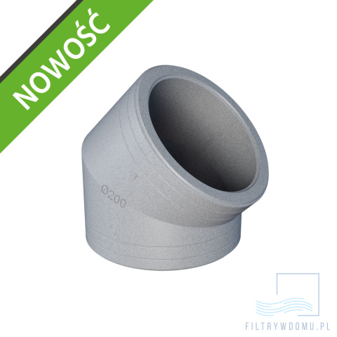 Kolano EPS PeFlex 160mm 45st Kolano EPS PeFlex 160mm 45st