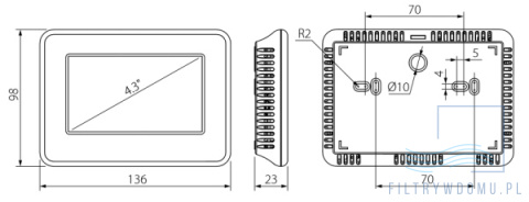 Panel sterowania A25 Vents Group Panel sterowania A25 Vents Group