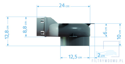 Skrzynka rozprężna Pe-Flex 2x75mm nyplowa(montaż podłoga) Skrzynka rozprężna Pe-Flex 2x75mm nyplowa(montaż podłoga)