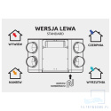 Rekuperator Awenta Pro AUROS 605 + moduł stałego przepływu wersja lewa