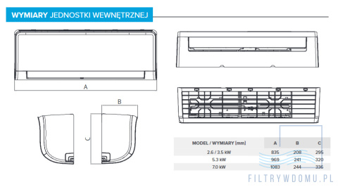 Klimatyzator Midea XTREME SAVE WARMER KAG-W24NXD0-B1 Klimatyzator Midea XTREME SAVE WARMER KAG-W24NXD0-B1