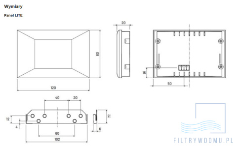 Rekuperator iZZi 302 ERV + sterownik STANDARD + moduł stałego przepływu (wersja prawa) Rekuperator iZZi 302 ERV + sterownik STANDARD + moduł stałego przepływu (wersja prawa)