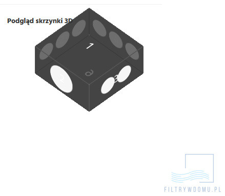 Skrzynka rozdzielcza Pe-Flex 8 x 75mm x125mm Skrzynka rozdzielcza Pe-Flex 8 x 75mm x125mm