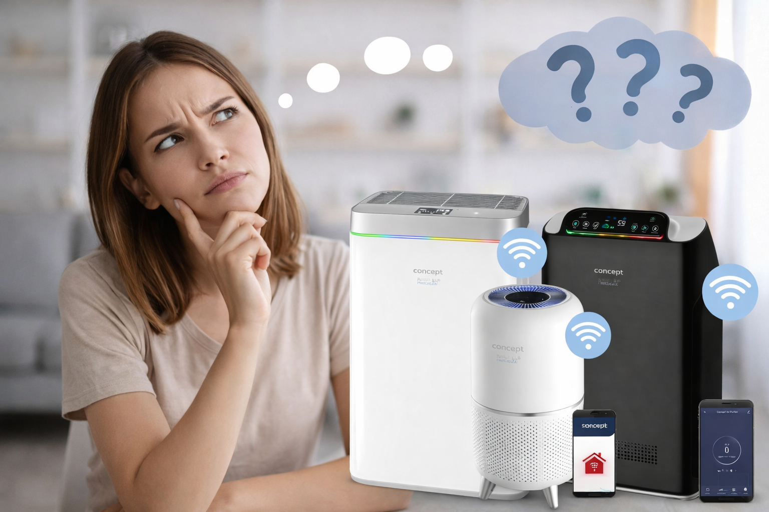 Porównanie oczyszczaczy powietrza Perfect Air Smart – CA1020, CA2000, CA3000